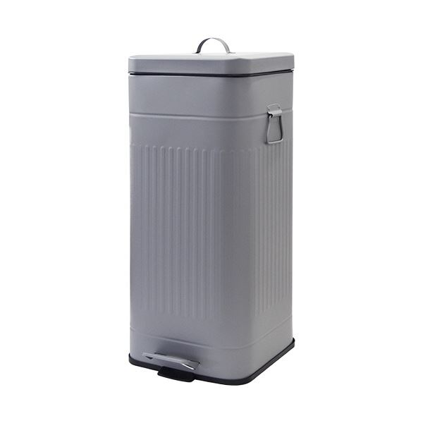 アントレックス Galvaダストボックス スクエア 30L マットグレー 1台[21]