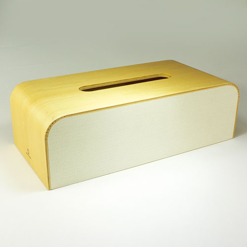 ヤマト工芸 ティッシュケース COLOR BOX YK05-108-Wh ホワイト ティッシュボックス ティッシュカバー 木製 ウッド ナチュラル 北欧 モダン シンプル 日本製