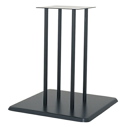 ハヤシ スチールベーステーブル脚 ベースサイズ:A460×B460×【高さ指定可】 品番:ST-5D-F 塗装カラー:44 ポール:25φ×4本 150P/送料別