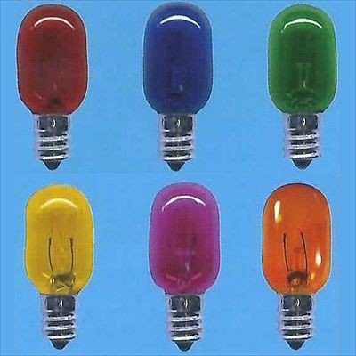 ナツメ球 T20カラー 透明オレンジ E12 ナツメT20E12110V5WCOR