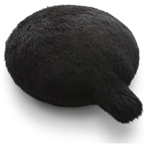 ユカイ工学 Petit Qoobo プチクーボ Noir(ノワール・黒 )心を癒す しっぽクッション セラピーロボット クリスマスプレゼント YE-PQ001N