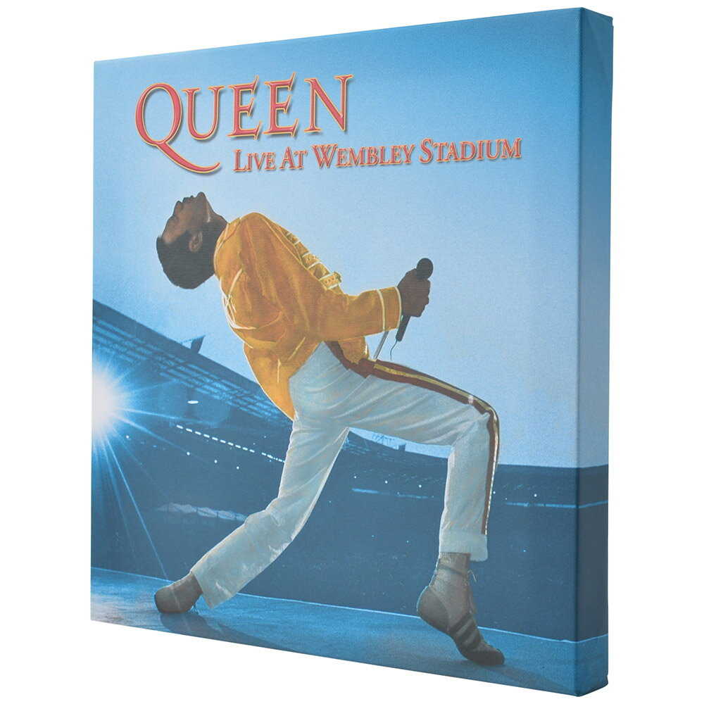 QUEEN クイーン (2024年2月 来日 ) - Live at Wembley Stadium/ キャンバス・プリント木枠(40×40×3.8cm) / インテリア額 【公式 / オフィシャル】