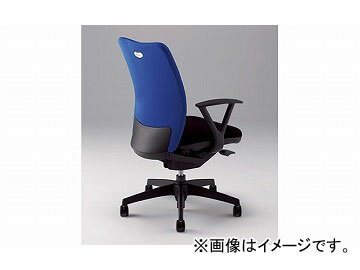 ナイキ/NAIKI リンカー/LINKER シェルモ 事務用チェアー ブルー WE513F-BL 619×620×908〜978mm Office chair