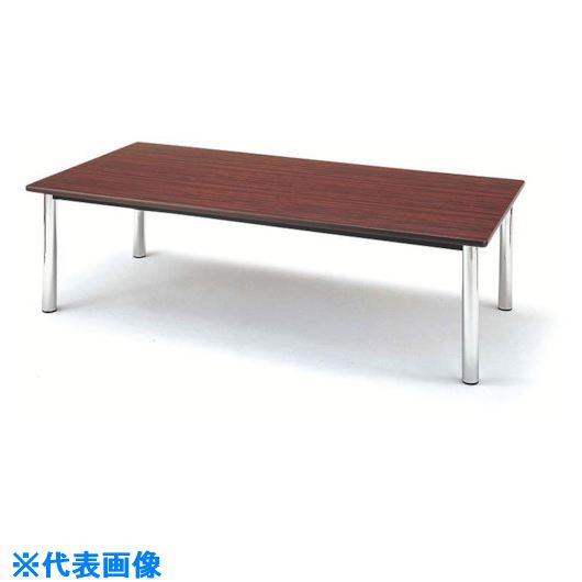 ■TOKIO ミーティングテーブル 角型 2400×1200mm ニューグレー ニューグレー ネオグレー TC2412(NG)(1481899)[送料別途見積り][法人・事業所限定][外直送]