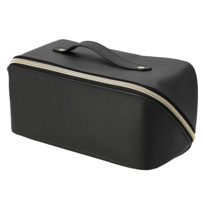 【デコホーム商品】ボックス型コスメポーチ(L BK HG331)