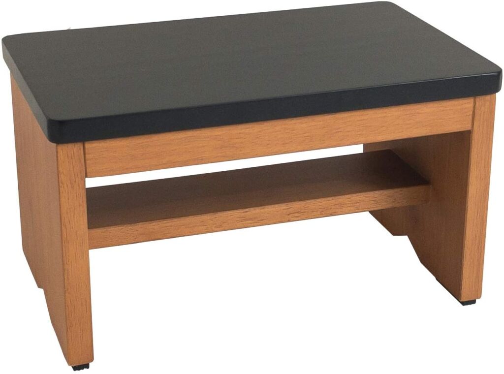 木製踏み台 1段タイプ ステップボード ブラック