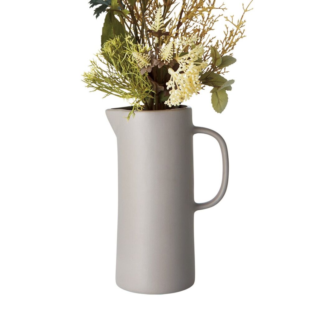 陶器フラワージャグ(KC715)【玄関先迄納品】