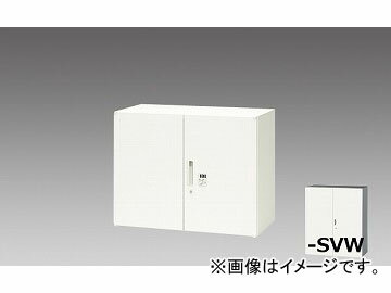 ナイキ/NAIKI リンカー/LINKER 両開き書庫 シルバー/クリアホワイト CW-0907KD-SVW 899×450×700mm Double door library