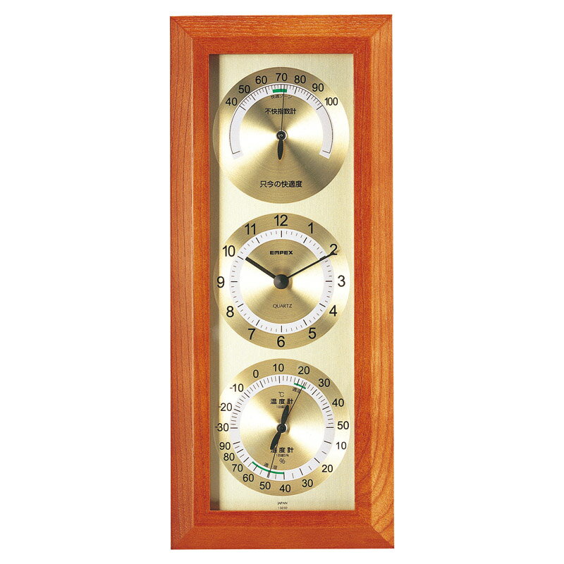 エンペックス 快適モニタ1台4役 不快指数計・時計・温度・湿度計 (TM-712) [キャンセル・変更・返品不可]