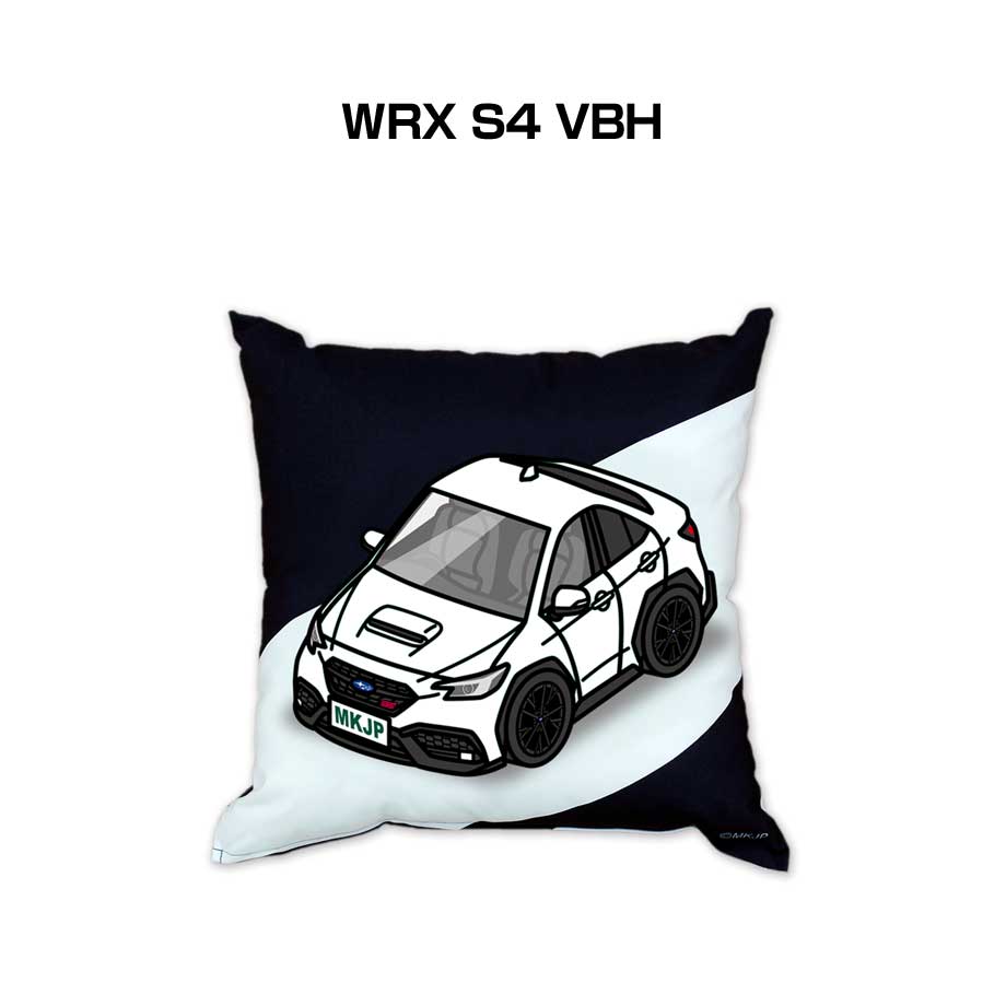 クッション 車好き プレゼント 車 メンズ 誕生日 彼氏 イベント クリスマス 男性 腰痛 かっこいい スバル WRX S4 VBH 送料無料