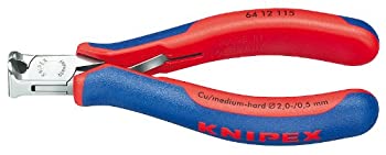 【中古】【輸入品・未使用】KNIPEX 64 12 115 Comfort Grip Electronics End Cutters by Knipex