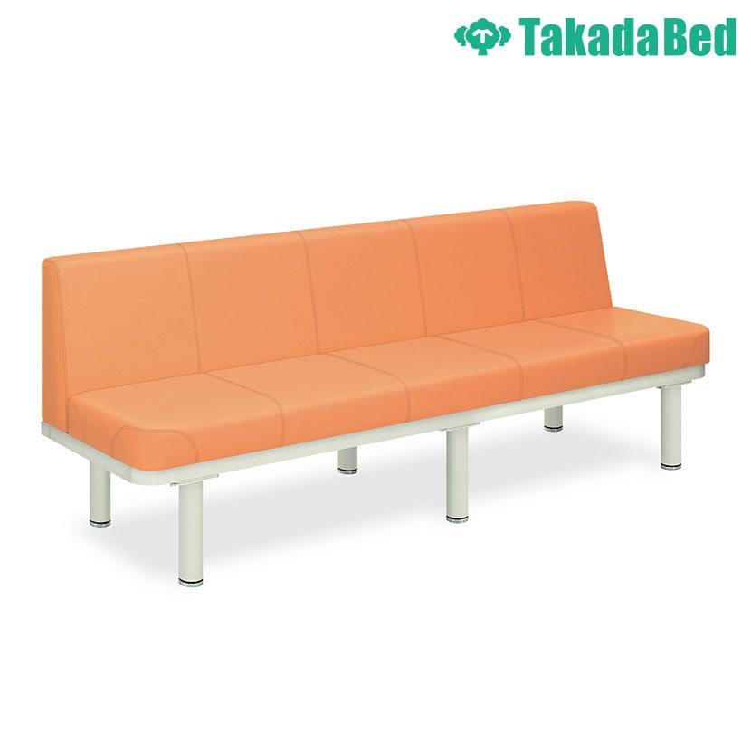 高田ベッド ソファー・チェア TB-396 ローレンス ロングソファ 高い安定性/安心感 6本脚採用 かどまる加工仕様 サイズ/カラー(18色)選択可能