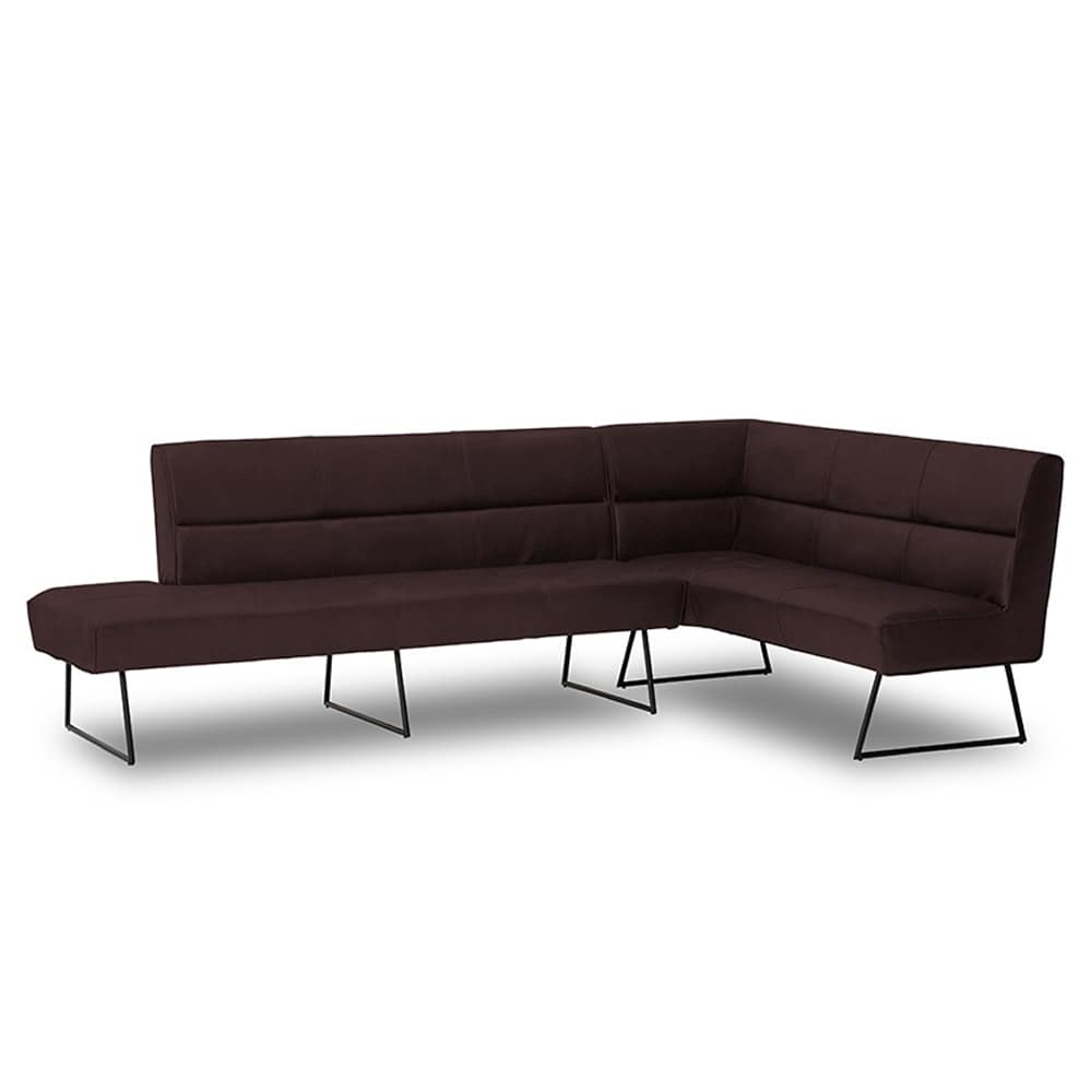 【レザーテックス】　LDソファセット　マルクト　左コーナー　(オータムブラウン)