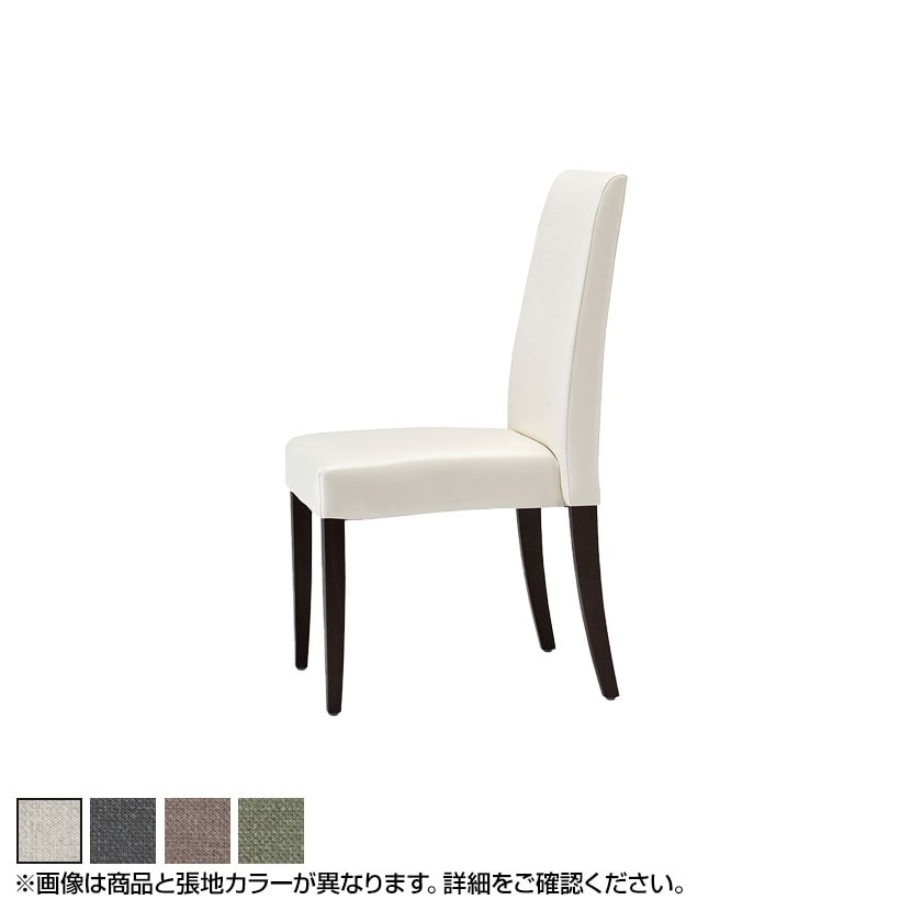 アダル クローバー ハイバック 木製ダイニングチェア ファブリック調PVC 耐アルコール 耐次亜塩素酸 抗菌 取っ手付き 幅440×奥行590×高さ940mm