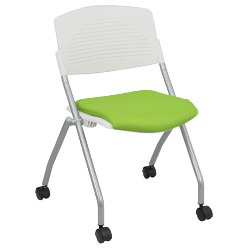 【法人様専用商品】チェア　ＰＳＴ−００２−ＷＨＹＧ　≪送料無料≫　【引取りキャンペーン対象外】