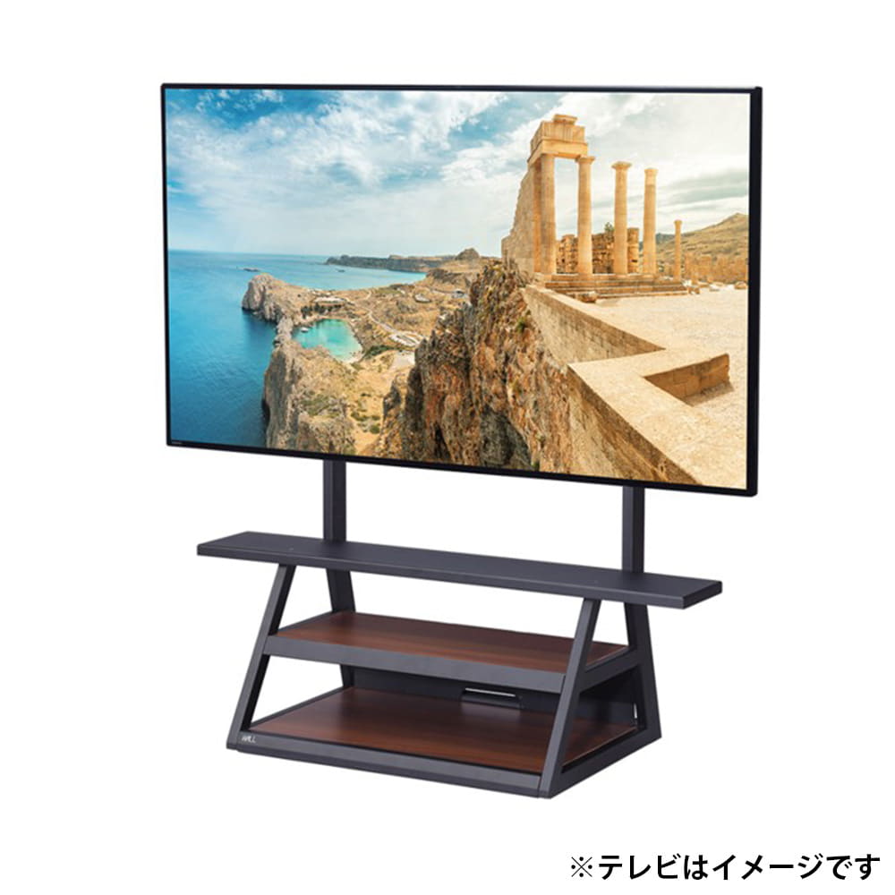 ３２〜６５型対応　ＷＡＬＬ　Ｍ１キャスター　ウォールナット　ＷＬＴＶＷ５２３８　ウォールナット