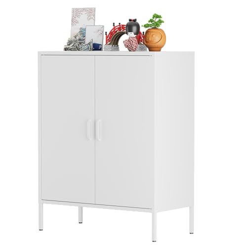 サイドボード 鋼製 キャビネット 扉付き リビング 収納 観音開き 調節可能 Amazon.co.jp: 科飛亜 サイドボード 鋼製 キャビネット 扉付き