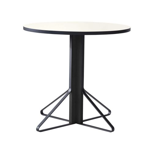 カアリテーブル REB003 ホワイトグロッシーラミネート Kaari Table φ80×H74cm (Artek アルテック) 【送料無料】【代引不可商品】