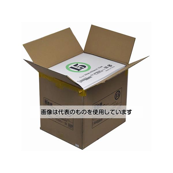 紺屋商事 ケース売:PE規格ポリ袋 03透明 15号 100枚×20冊入 00723415 入数:1箱(100枚×20冊入)