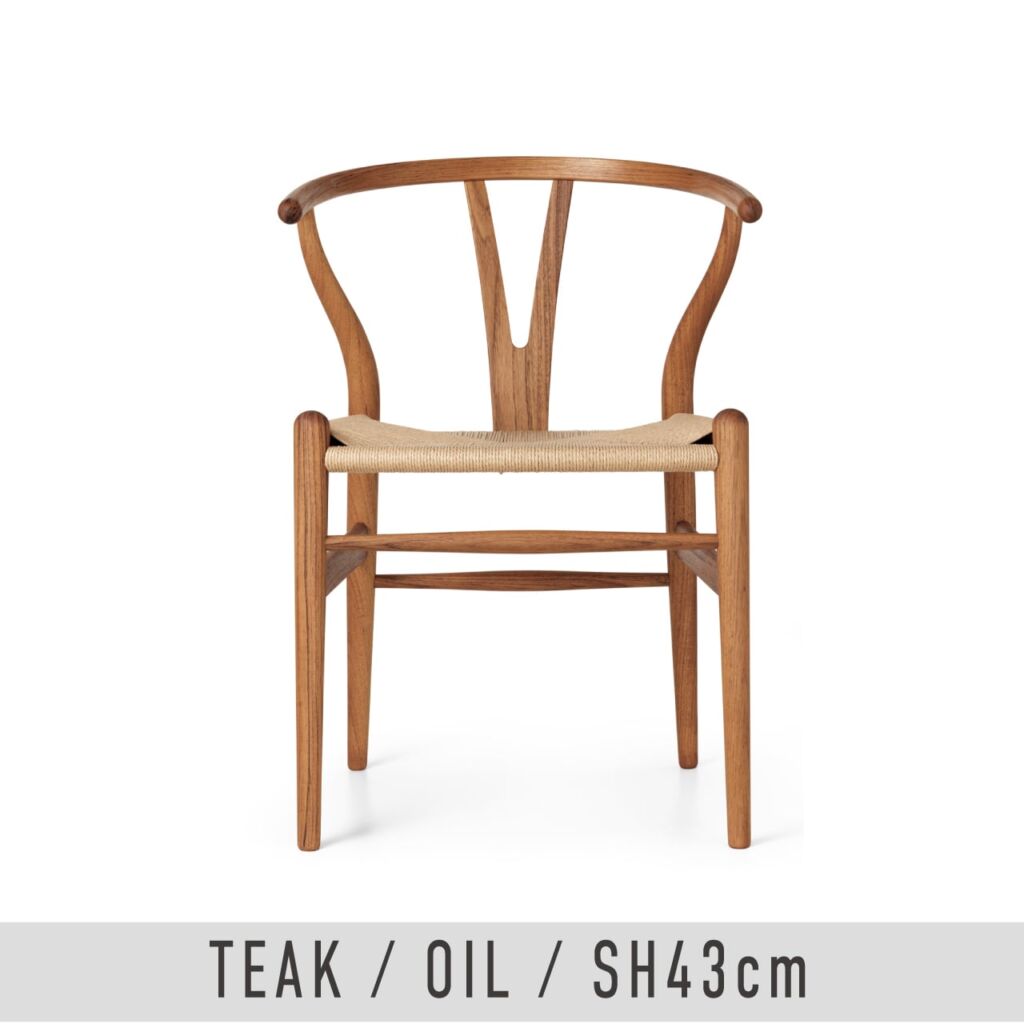 CH24（Yチェア）/ チーク材 オイル仕上げ / SH43cm / CARL HANSEN 