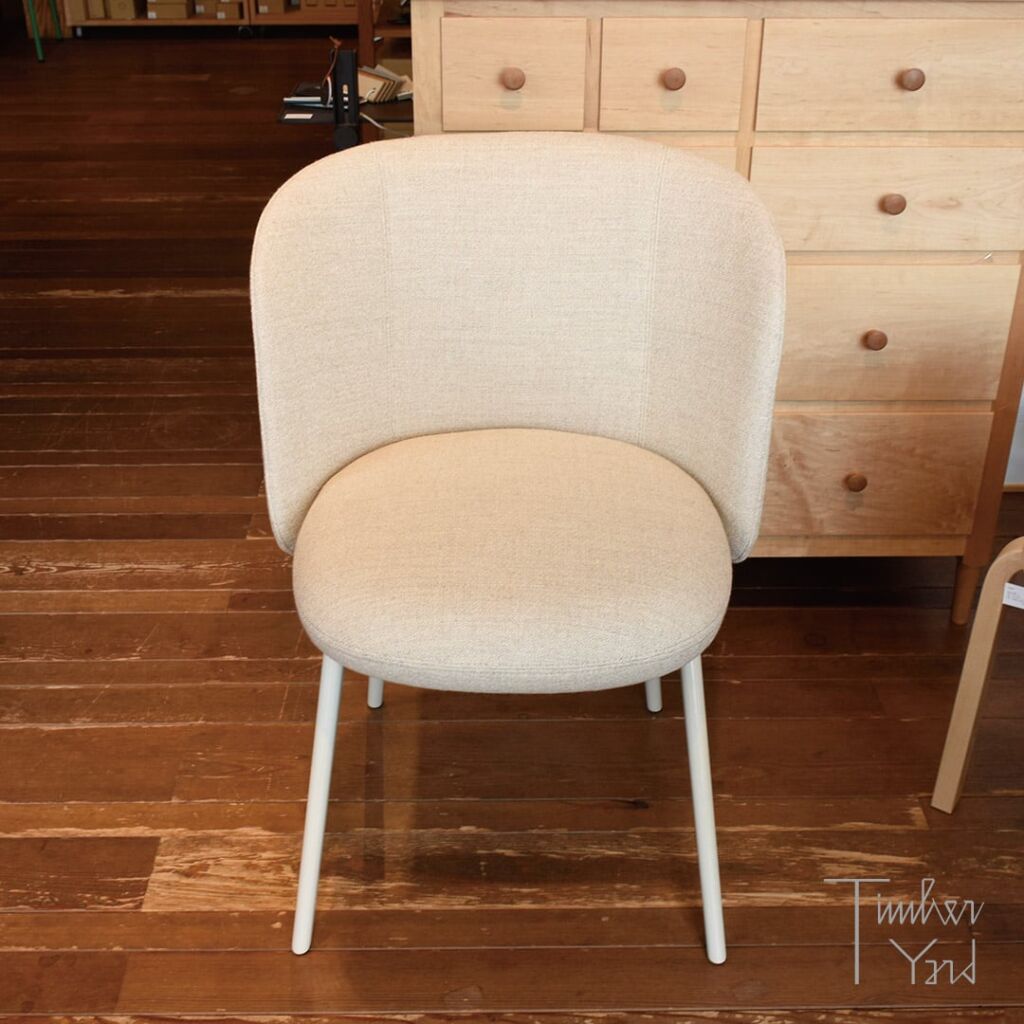 ミカド / サイドチェア / デュメ / Mikado Side Chair / Dumet / beige melange / アルミ［chalk］ / Vitra（ヴィトラ）/ 正規販売店