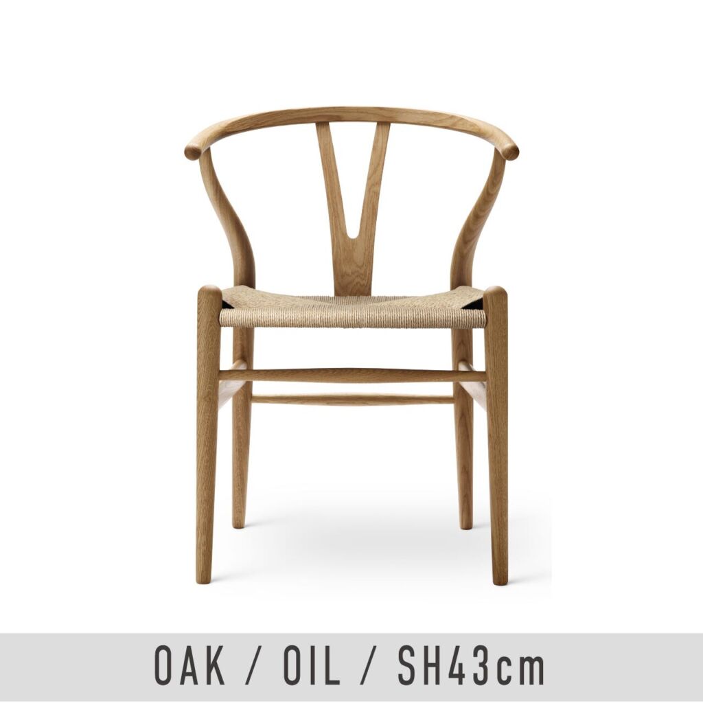 CH24（Yチェア）/ オーク材 オイル仕上げ / SH43cm / CARL HANSEN 