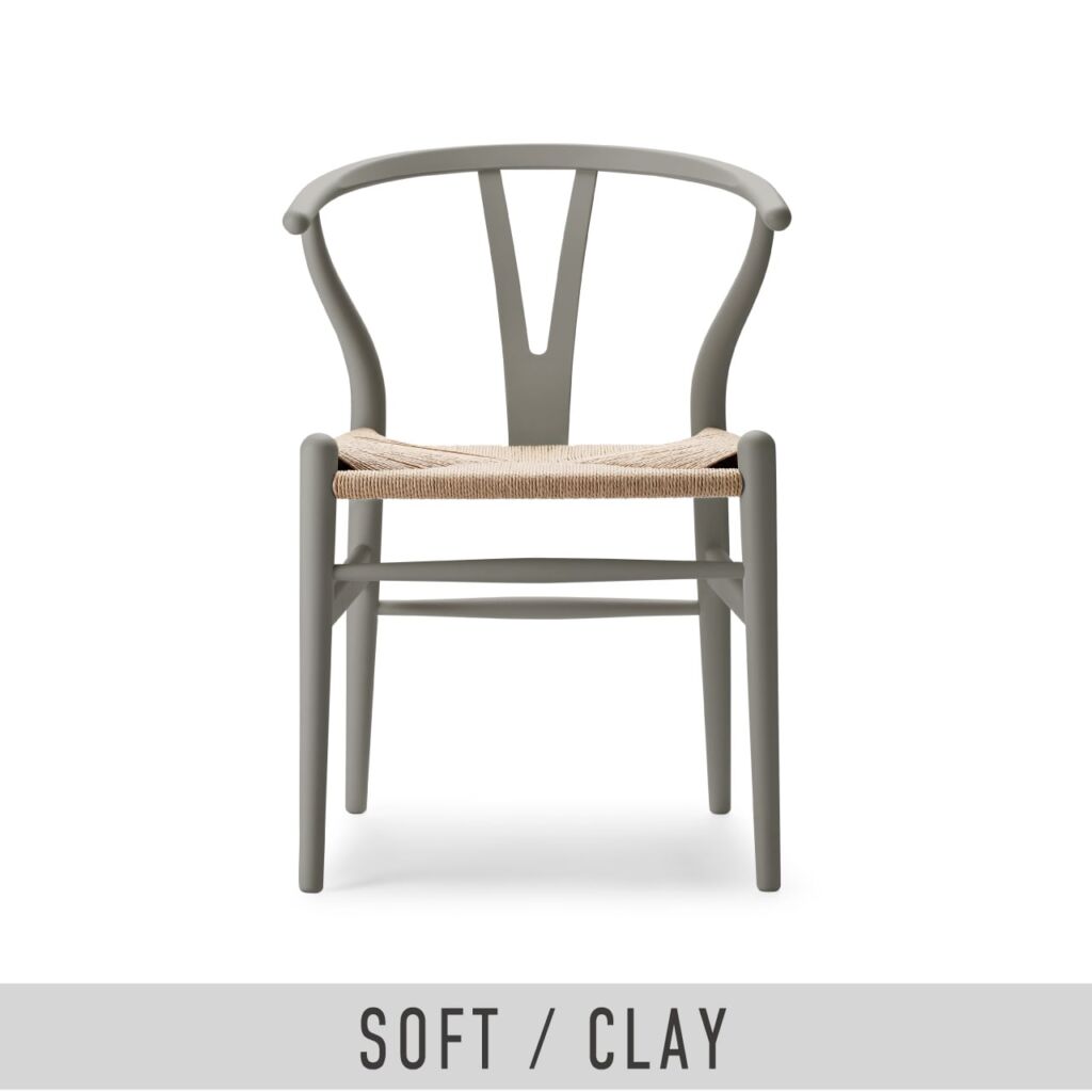 CH24（Yチェア）ソフトカラー / クレイ / by イルス・クロフォード / ビーチ材  / CARL HANSEN 