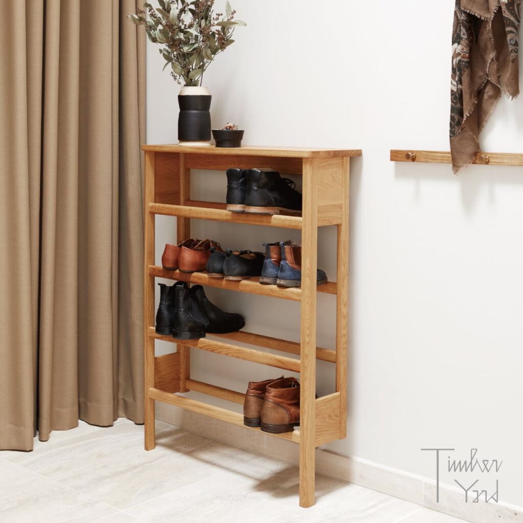 エーライン シューラック / オーク / W72cm / 12足用 / A Line Shoe Rack / Form 