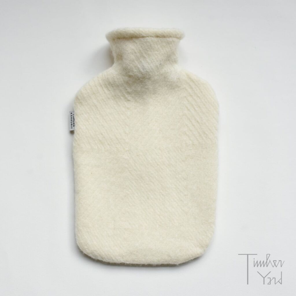 【ONLINE限定】MARIA hot water bottle /white /  マリア 湯たんぽ / ホワイト / ウール / LAPUAN KANKURIT（ラプアン カンクリ）