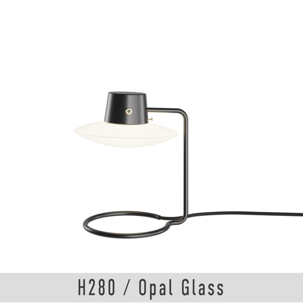 AJ オックスフォード テーブルランプ / H280 / ベース式 / 乳白ガラス / AJ Oxford Table Lamp / Opal Glass / アーネ・ヤコブセン / Louis Poulsen（ルイスポールセン）/ テーブルライト / 正規販売店