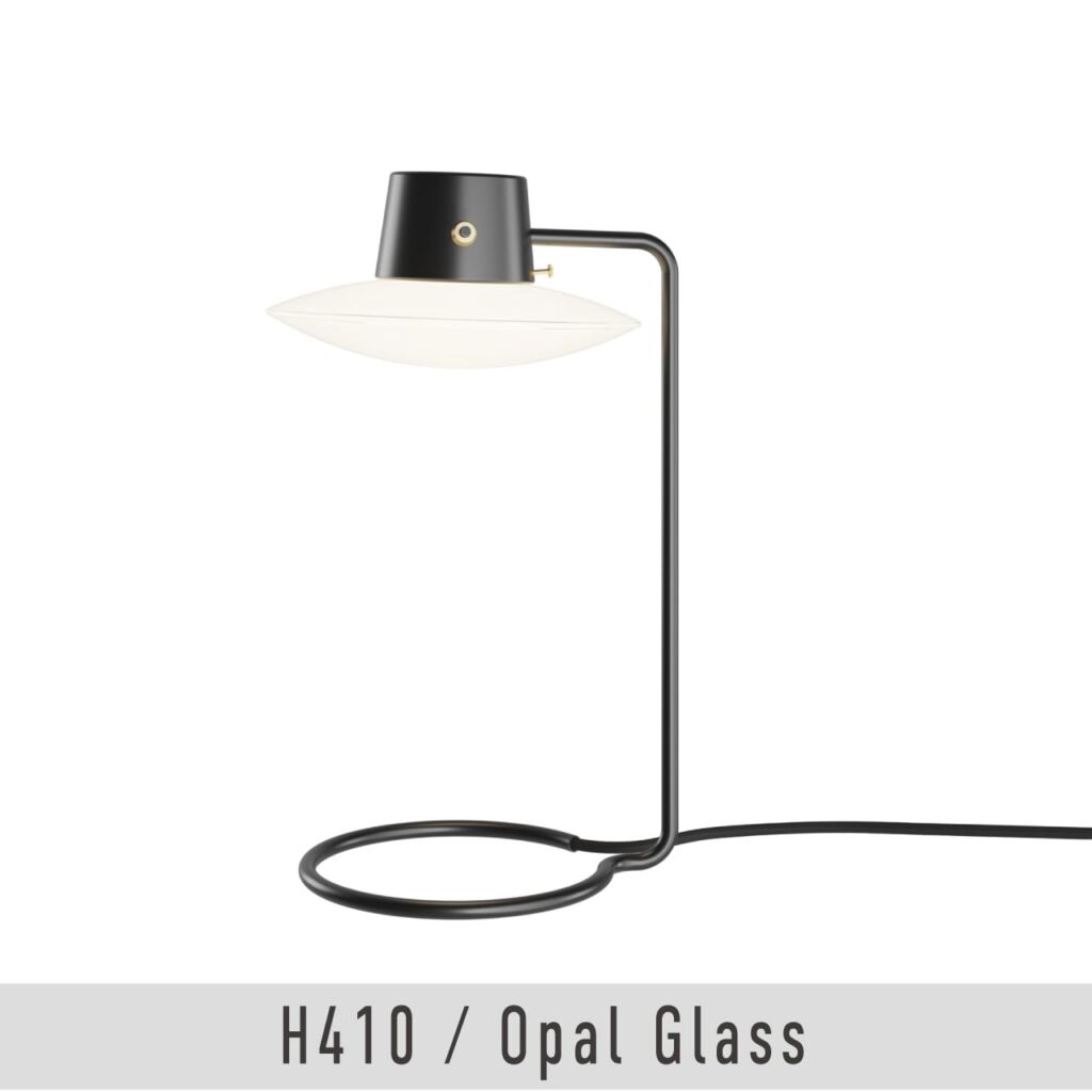 AJ オックスフォード テーブルランプ / H410 / ベース式 / 乳白ガラス / AJ Oxford Table Lamp / Opal Glass / アーネ・ヤコブセン / Louis Poulsen（ルイスポールセン）/ テーブルライト / 正規販売店