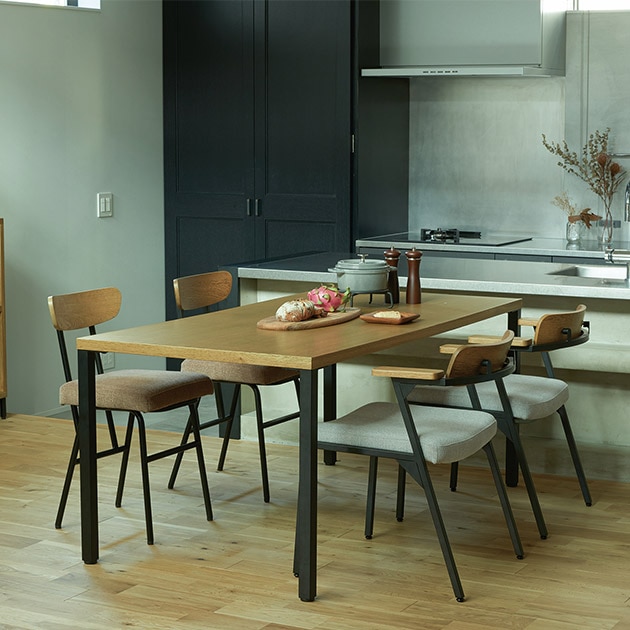 ADRS アドレス Karla dining table Lsize ナチュラル