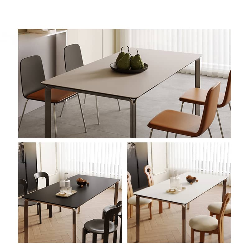 ダイニングテーブル セラミック製 テーブル ステンレス脚  おしゃれ fld-2748