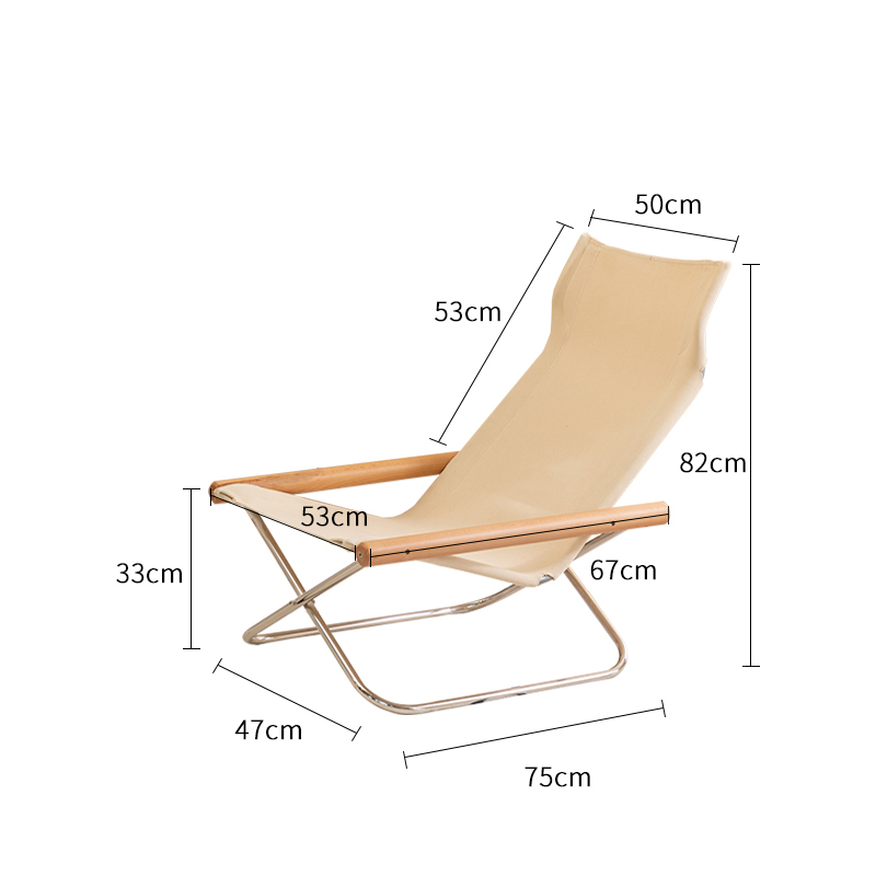 チェア ラックスチェア キャンプ 折り畳み 帆布生地 sx-ty001