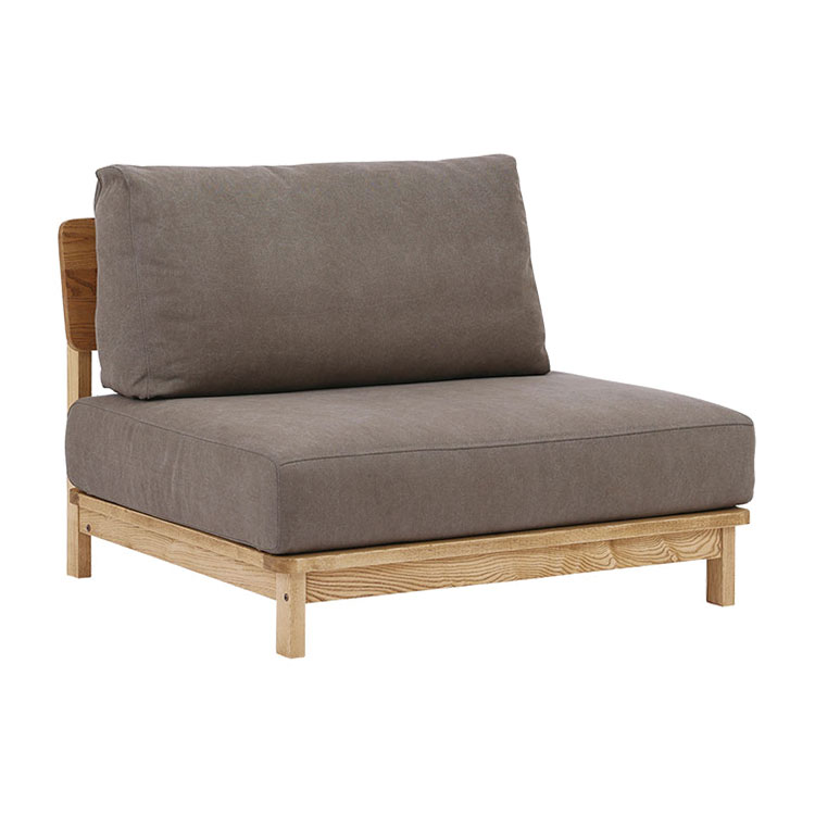 マナー④ 1.5人掛けソファ 幅100cm カバーリング 20色展開