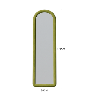 アーチ型全身鏡 姿見 スタンドミラー [幅50]