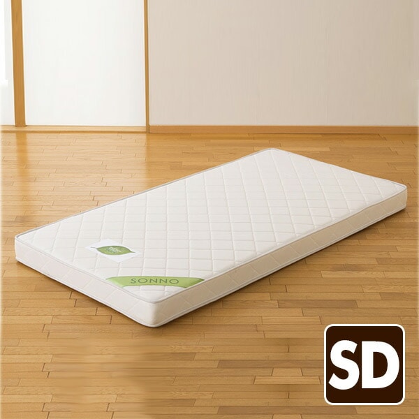 【10％オフクーポン対象】【代引不可】薄型コイルスプリングマットレス(セミダブル) SONNO-B-005-SD アイボリー ソンノ
										
											【会員登録でクーポンGET】