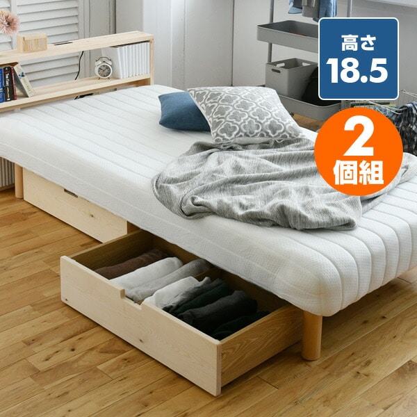 【10％オフクーポン対象】ベッド下 収納ボックス 2個組 高さ18.5 キャスター付き BSB-7619L 山善 YAMAZEN
										
											【会員登録でクーポンGET】