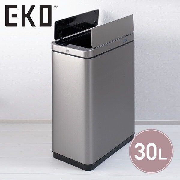 センサー式開閉 EKO ゴミ箱 30L エックスウィング センサービン EK9387RMMT-30L EKO JAPAN【会員登録でクーポンGET】