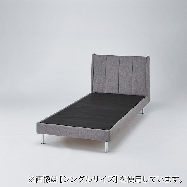 セミダブルフレーム ASM001 GY(Living in Comfort)