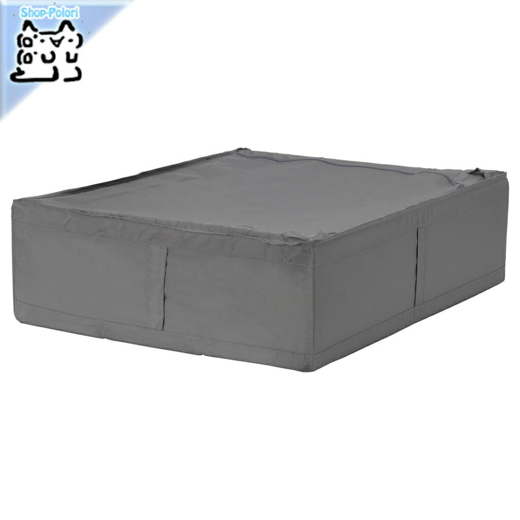 【 IKEA - イケア -】SKUBB -スクッブ- 収納ケース ダークグレー 69x55x19 cm (504.729.88) 衣類収納 布団収納