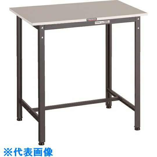 TRUSCO 軽荷重立作業台(300kg)HAE2型 RoHS2対応天板 900X750XH900 ダークグレー色 (品番:HRAE2-0975-DG)(注番1611263)・(法人・事業所限定,直送元)