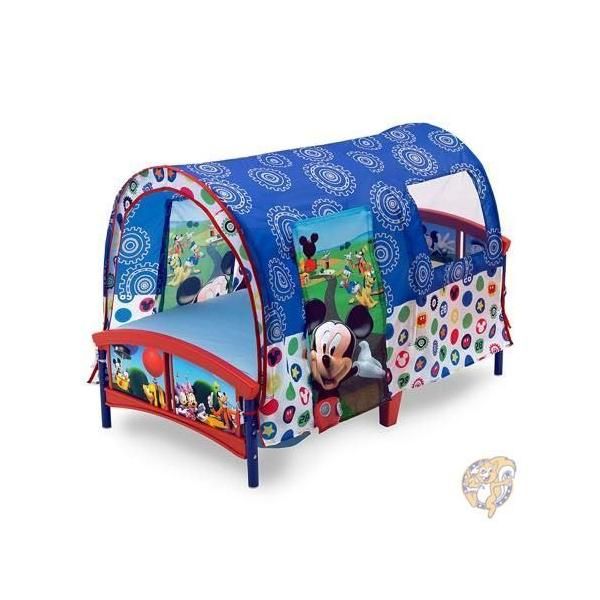 Delta Children Tent Bed Disney Mickey Mouse デルタ ディズニー ミッキー マウス テント付き 子供用 ベッドアメリカ輸入家具 アメリカ輸入雑貨 送料無料