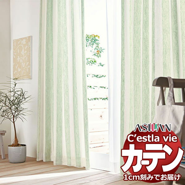 オーダー カーテン アスワン セラヴィ C2085〜2087 ハイグレード縫製 形態安定 約2倍ヒダ 幅306×高さ280cm迄