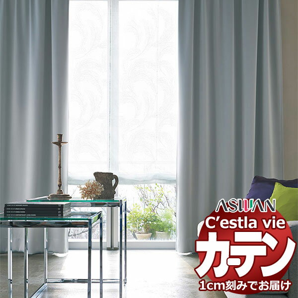 オーダー カーテン アスワン セラヴィ C2176〜C2178 お買い得セットプラン ハイグレード縫製 約1.5倍ヒダ 幅400×高さ100cm迄