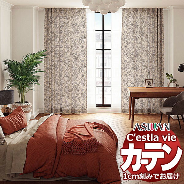 オーダー カーテン アスワン セラヴィ C2063 プレーンシェード コード式 幅240×高さ140cm迄