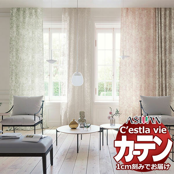 オーダー カーテン アスワン セラヴィ C2064〜C2066 お買い得セットプラン ハイグレード縫製 約1.5倍ヒダ 幅400×高さ300cm迄