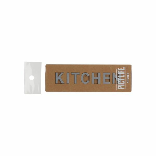 ハイロジック 4960983247877 00024787 PICT LIFE KITCHEN グレー 1枚入