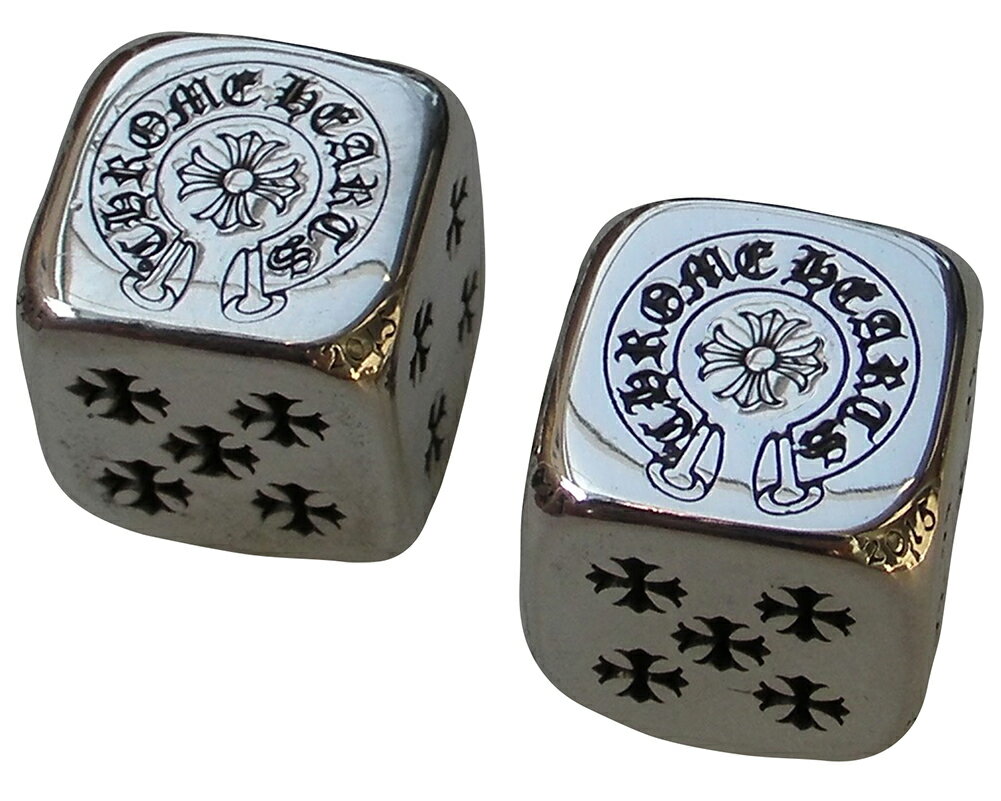 CHROME HEARTS DICE クロムハーツ シルバー サイコロ2個セット