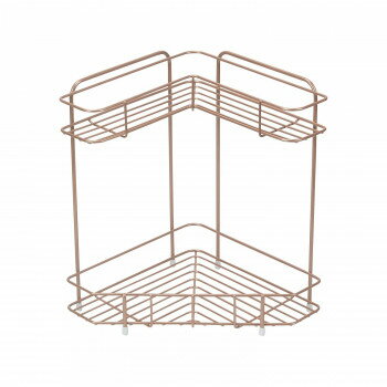 パール金属 ストレージゴールド コーナーラック 2段 HB-5146 【北海道・沖縄・離島配送不可】